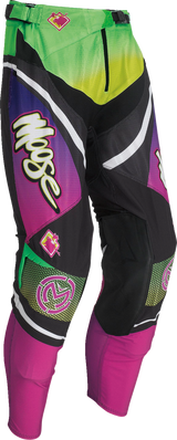 MOOSE RACING Sahara Pants - Purple/Green - 40 2901-10416