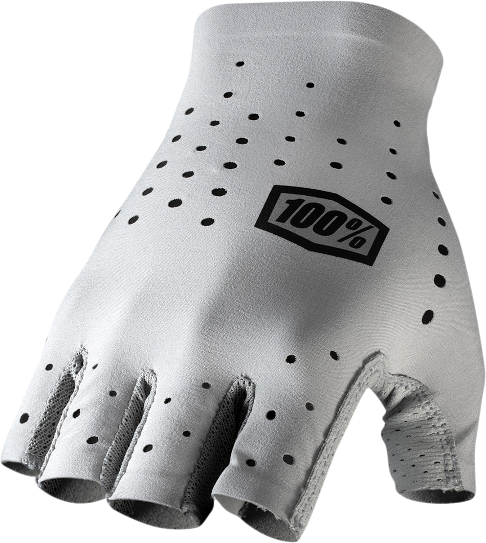 100% Sling Short Finger Gloves - Gray - 2XL 10021-00009