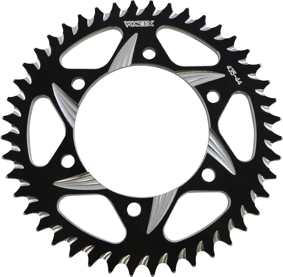 VORTEX CAT5 Sprocket - Black - 44 Tooth 435ZK-44