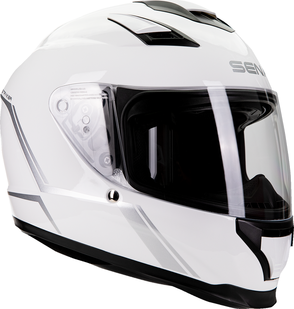 SENA Stryker Helmet - Glossy White - 2XL STRYKER-GWXXL1