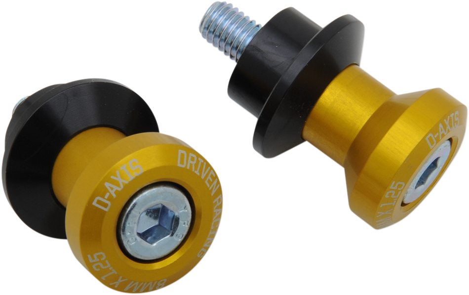 DRIVEN RACING D-Axis Spools - Gold - 8 mm DXS-8.2 GD