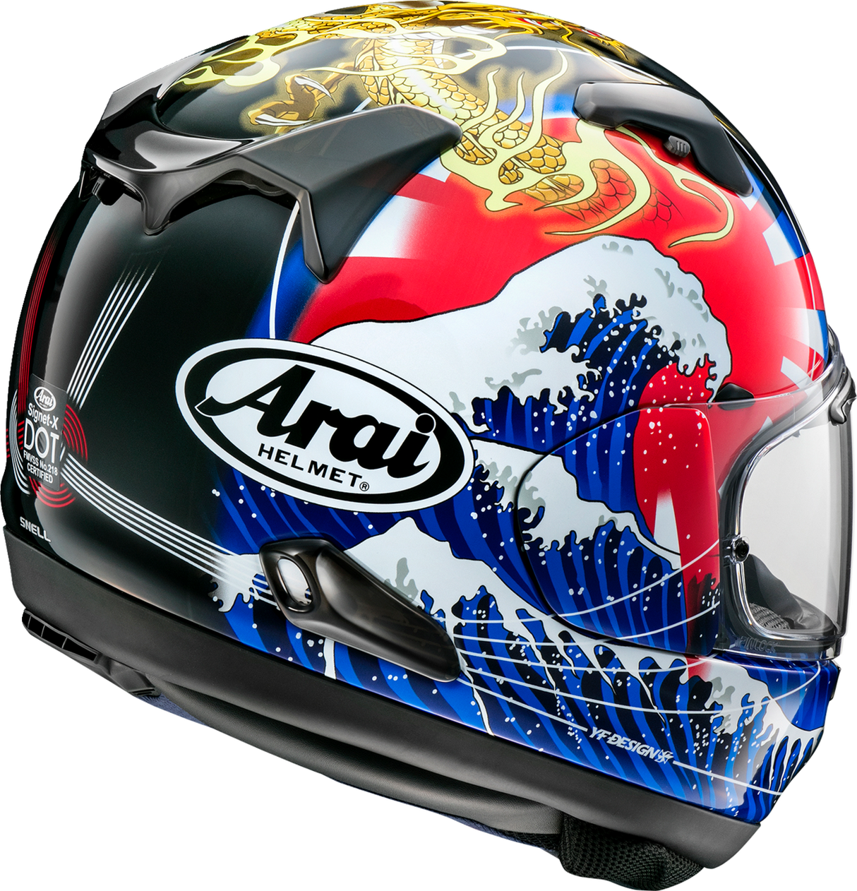 Casco ARAI Signet-X - Oriental 2 - Mediano 0101-15961 