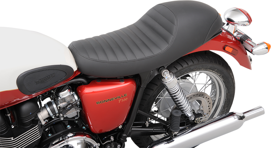 SADDLEMEN Americano Seat - Tuck and Roll - Bonneville T01-01-0933