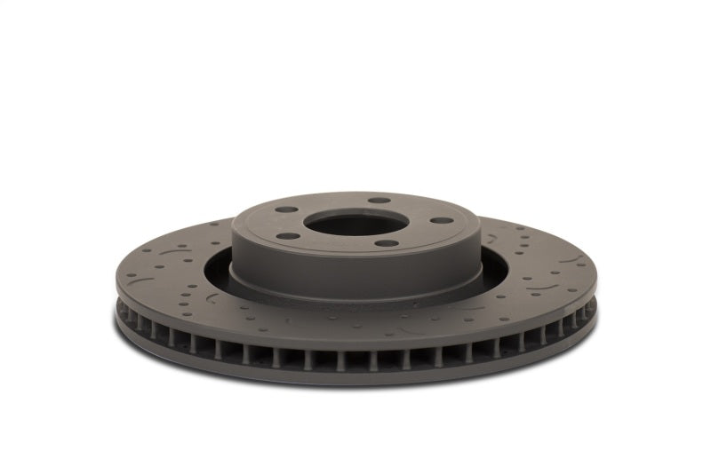 Hawk Talon 2010 Chrysler 300 C RWD / w/Vented Rear Discs Drilled and Slotted Rear Brake Rotor Set KHTC4235