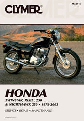 CLYMER Repair Manual Hon Twinstar 250 CM3245