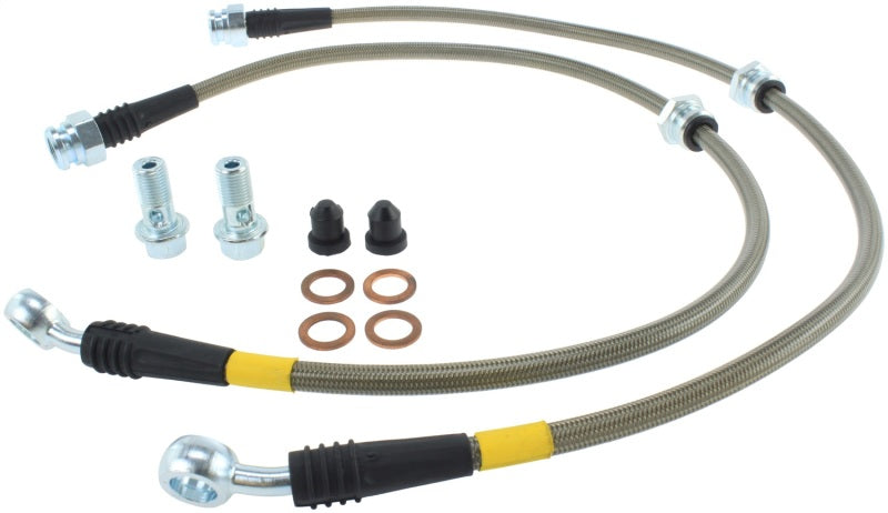 StopTech Stainless Steel Rear Brake lines for 03 MazdaSpeed Protege 950.45501