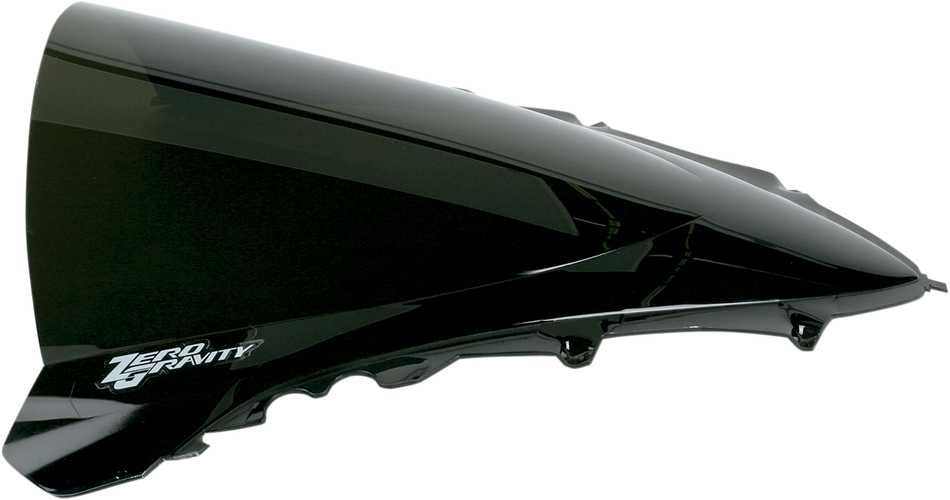 Zero Gravity Double Bubble Windscreen - Dark Smoke - YZF-R1 16-540-19