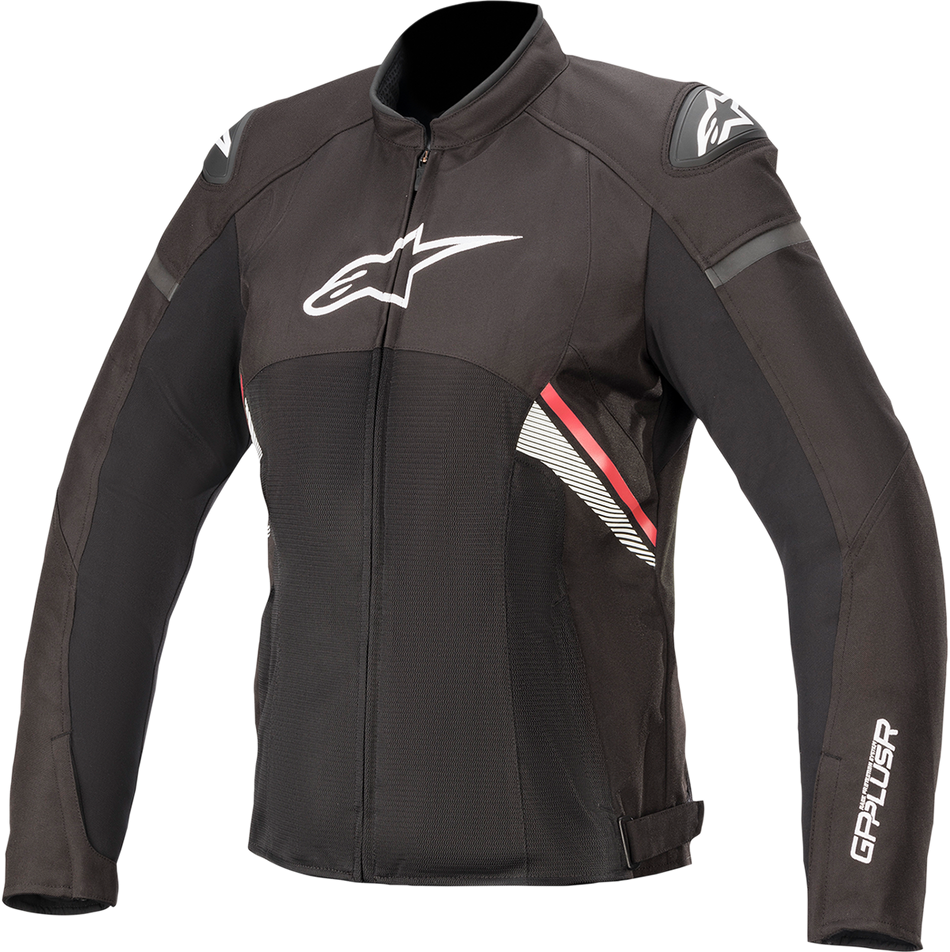 ALPINESTARS Stella T-GP Plus R v3 Air Jacke, Schwarz/Rot/Weiß, Größe S, 33106201321S