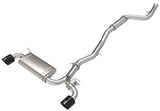 aFe POWER Takeda 2021 Toyota Supra 2.0L (t) 2.5in-3in 304 SS CB Exhaust w/ Black Tips 49-36050-B