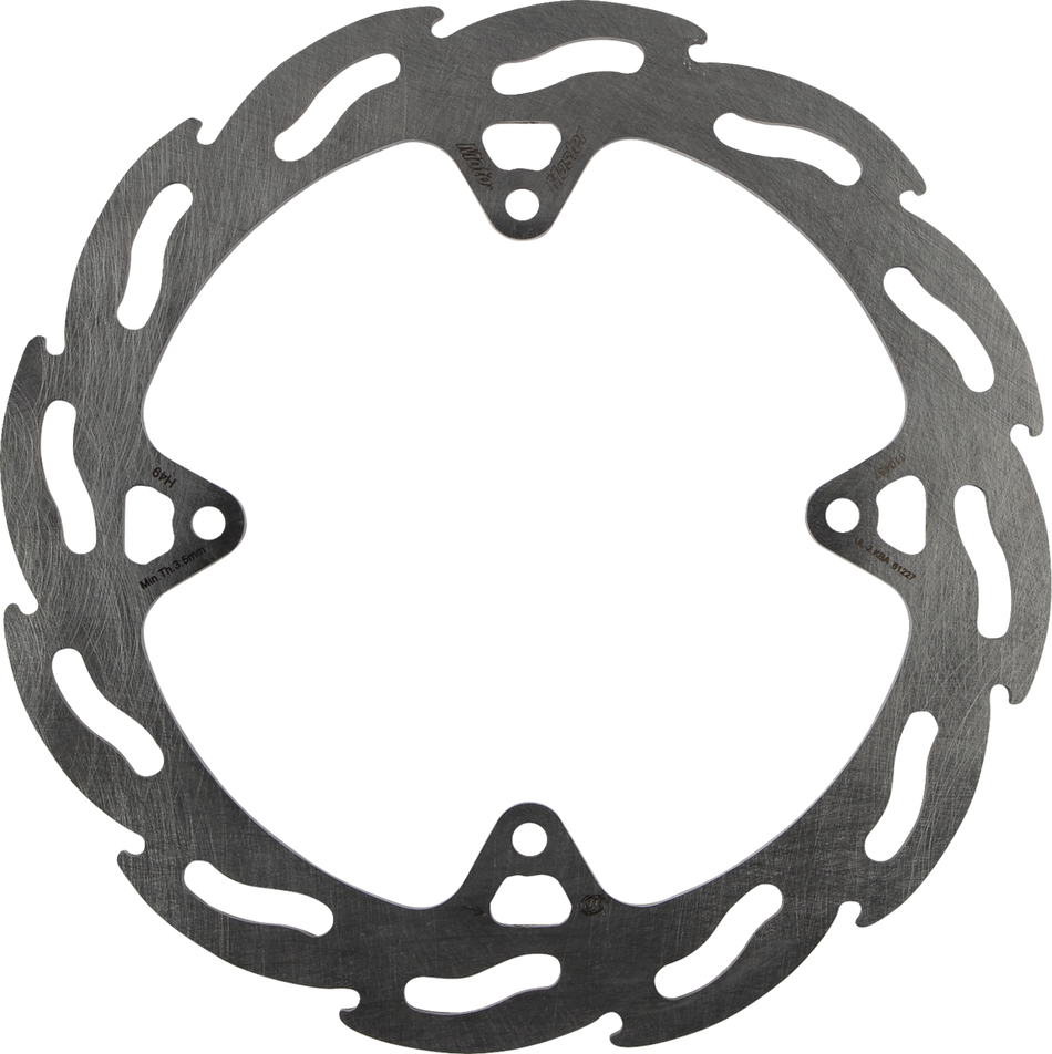 MOTO-MASTER Brake Rotor - Rear - Flame 110437-PU