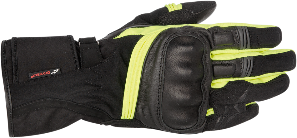 ALPINESTARS Valparaiso Drystar® Gloves - Black/Yellow - 3XL 3526014-155-3X