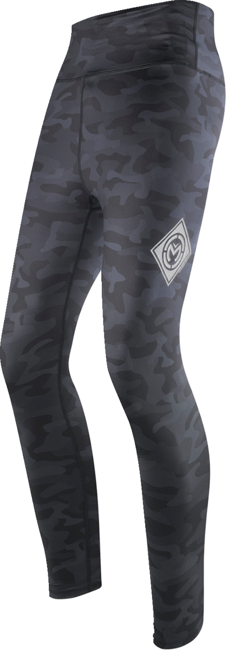 MOOSE RACING Legging Insignia para mujer - Camo Negro - XL 3011-0062 