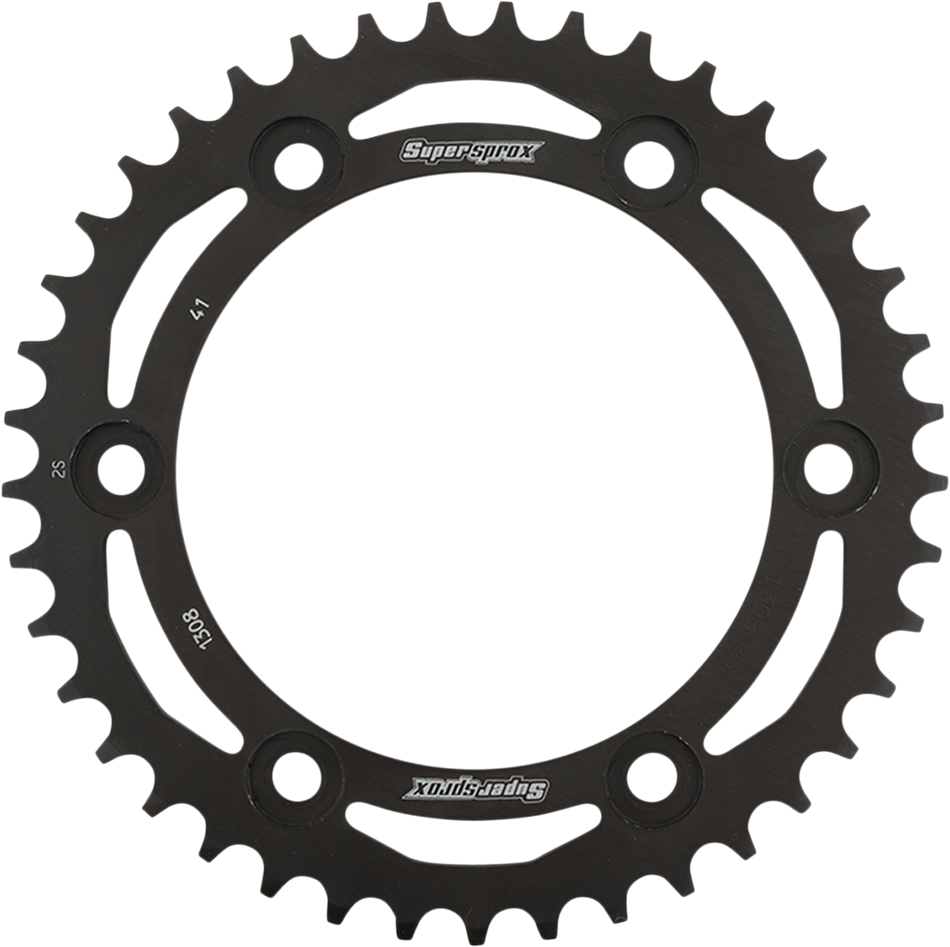 SUPERSPROX Steel Rear Sprocket - 41 Tooth RFE-1308-41-BLK