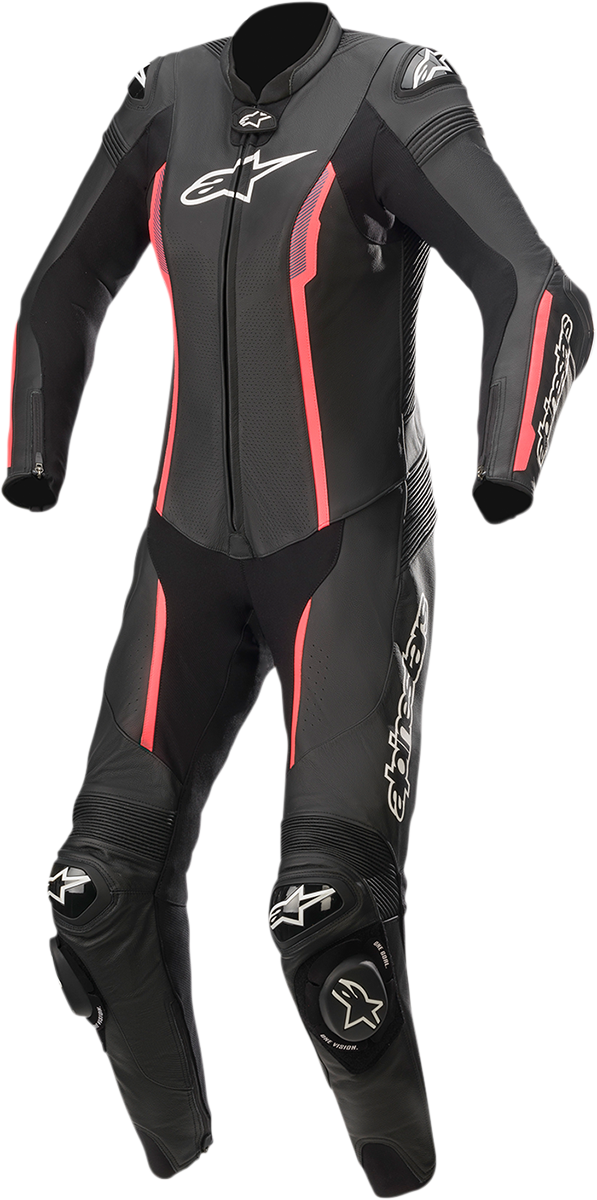 ALPINESTARS Stella Missile 1-Piece Suit - Black/Pink - US 4 / EU 40 3180122-1838-40