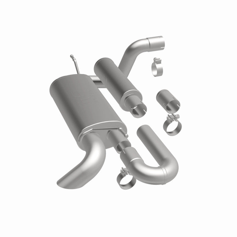 MagnaFlow 18-23 Jeep Wrangler JL 2.0L/3.6L Overland Series Axle-Back Exhaust 19620