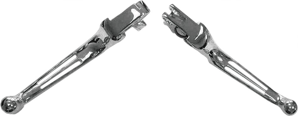 HARDDRIVE Custom Levers 2-Slot Chrome Xl 14-17 53545