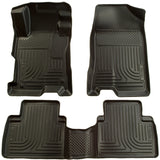 Husky Liners 09-12 Toyota Corolla/Matrix/Pontiac Vibe (FWD) WeatherBeater Combo Black Floor Liners 98531