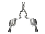 Corsa 15-17 Ford Mustang GT Coupe 5.0L 3in Sport Cat-Back Exhaust Dual Rear Exit w/ Gun Metal Tips 14332GNM