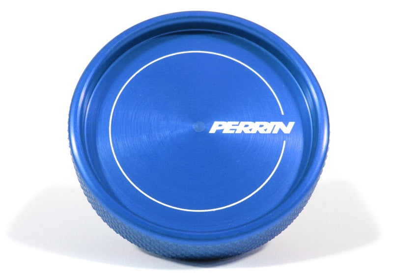 Perrin 02-21 Subaru WRX / 2022 BRZ & GR86 / 04-21 STI / 00-18 Forester XT Oil Fill Cap - Blue PSP-ENG-711BL