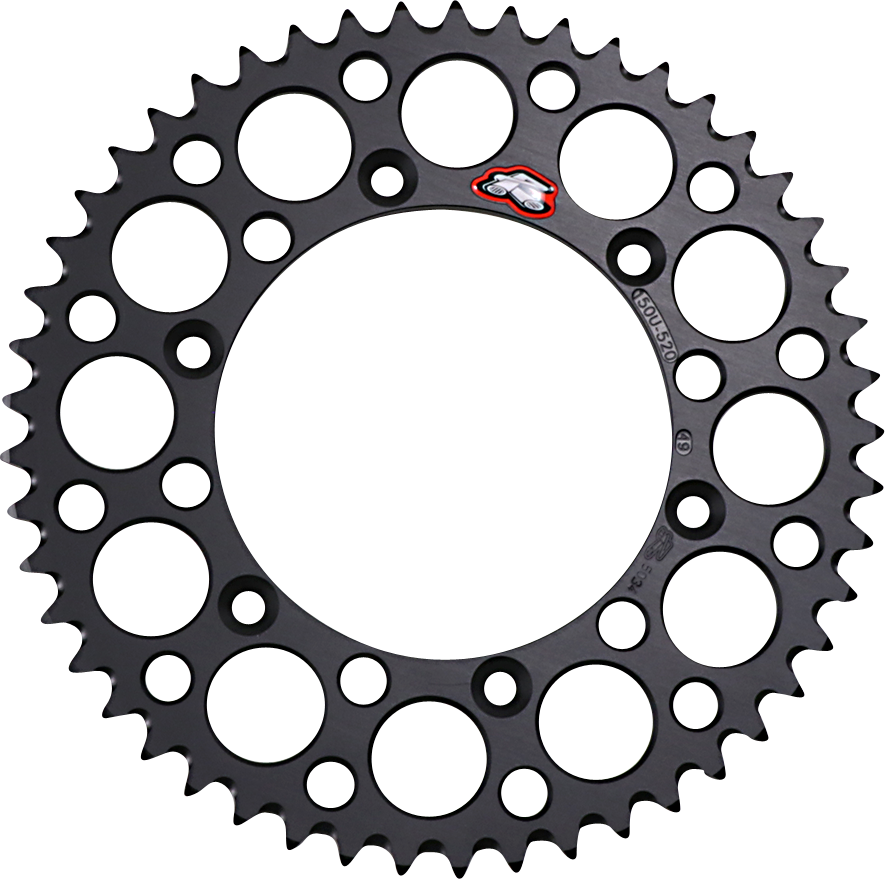 RENTHAL Sprocket - Black - 49 Tooth 150U-520-49GBBK