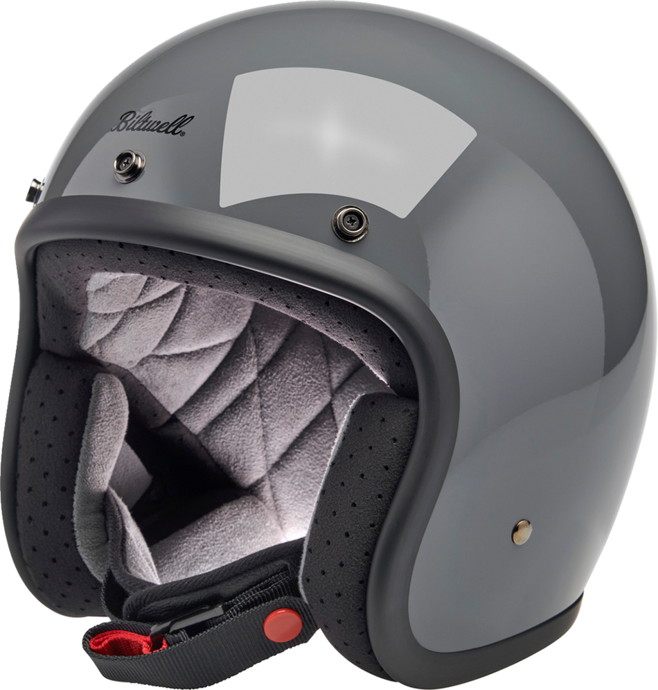 BILTWELL Bonanza Helmet - Gloss Storm Gray - 2XL 1001-165-206