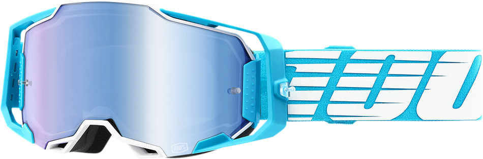 100% Armega Goggles - Oversized Sky - Blue Mirror 50005-00010