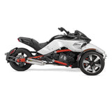 Two Brothers Edelstahl Slip-on Can-Am Spyder F3 15-22
