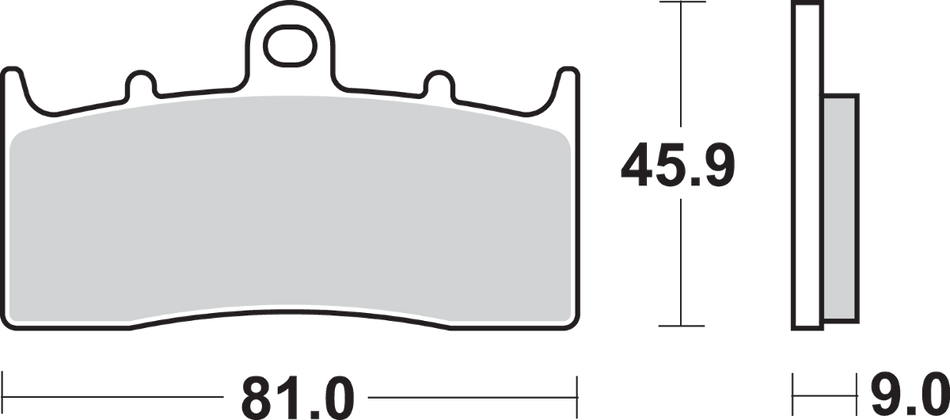 SBS HS Brake Pads - BMW - 778HS 778HS