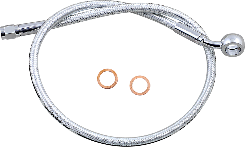 MAGNUM Brake Line - 12mm-35 - 24" - Sterling Chromite II AS378124