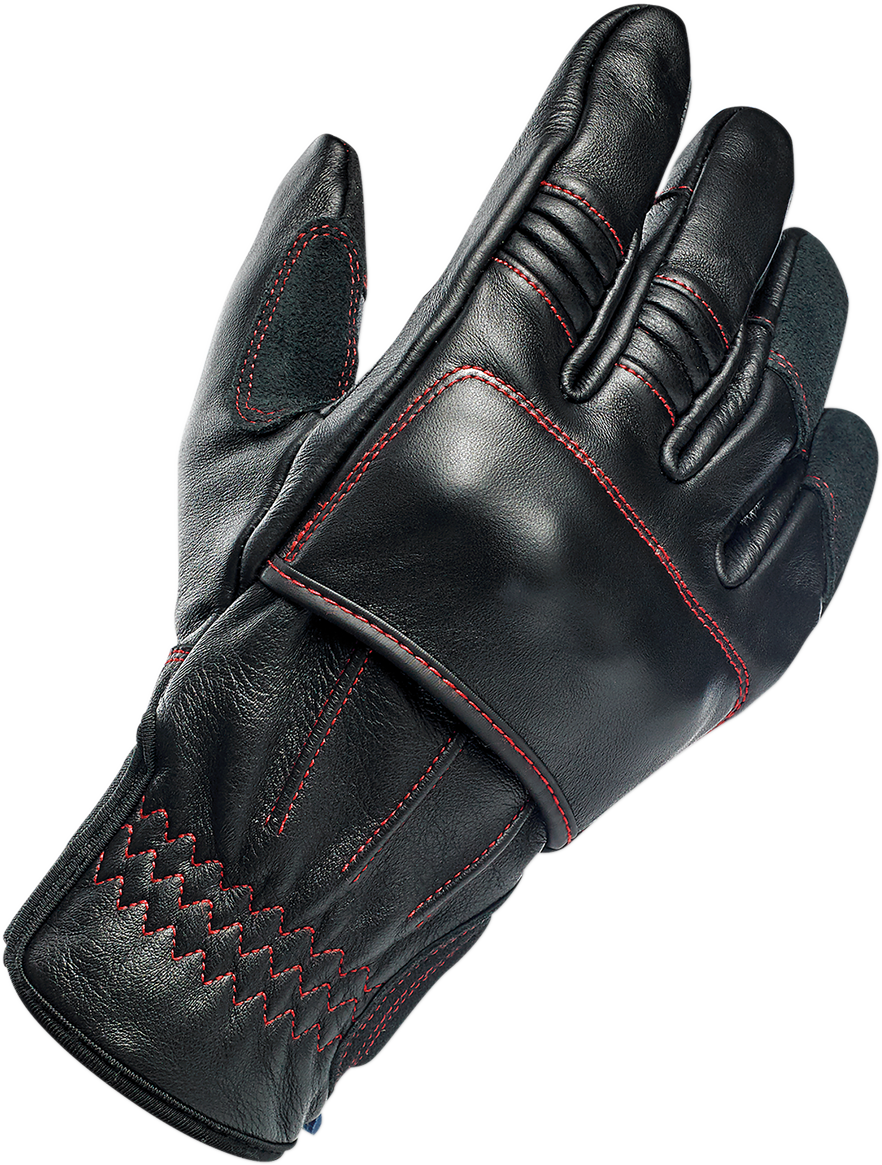 BILTWELL Belden Gloves - Redline - XS 1505-0108-301