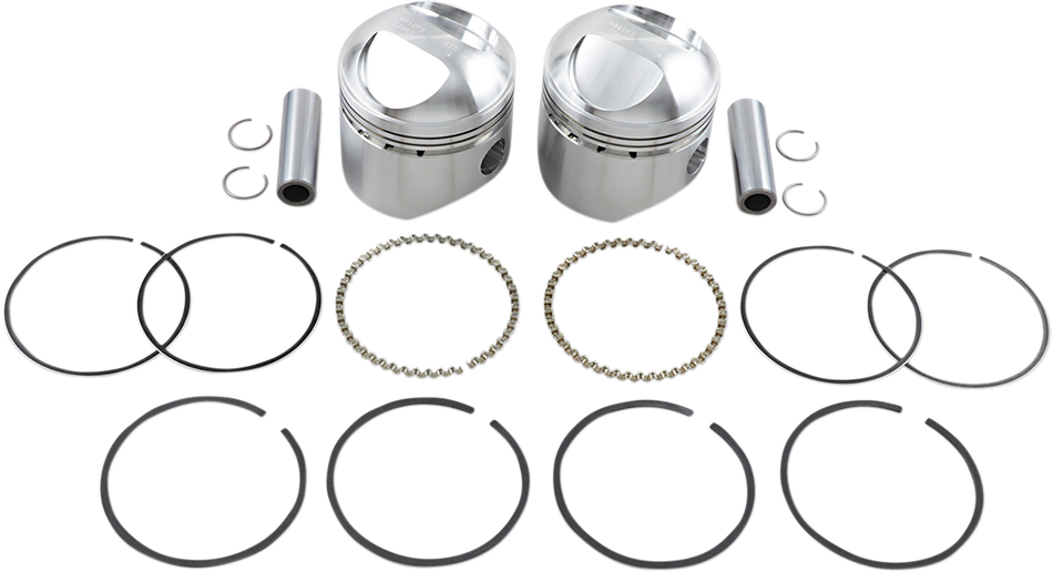 WISECO Piston Kit - Standard - 1948-1980 - Big Twin High-Performance K1605