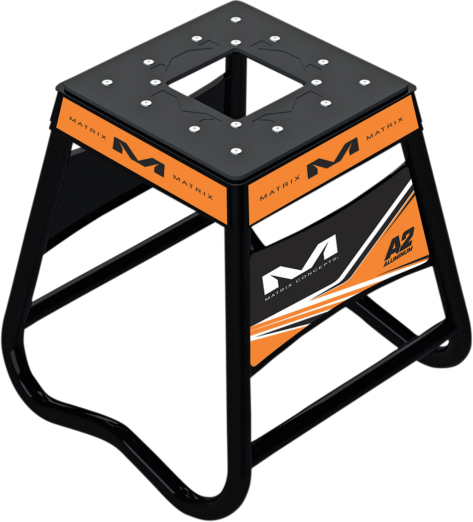 MATRIX CONCEPTS,LLC A2 Stand - Aluminum - Orange/Black A2 106