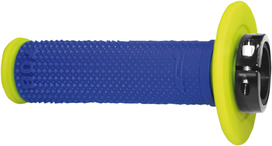 Puños PRO GRIP - Bloqueo - 708 - Amarillo fluorescente/Azul PA070800GFBL 