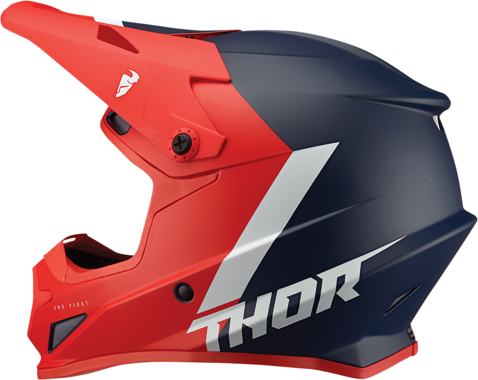 THOR Sector Helmet - Chev - Red/Navy - XL 0110-7324