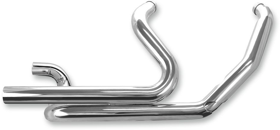 S&S CYCLE Power TuneÂ® Dual Headers - Chrome 550-0004B