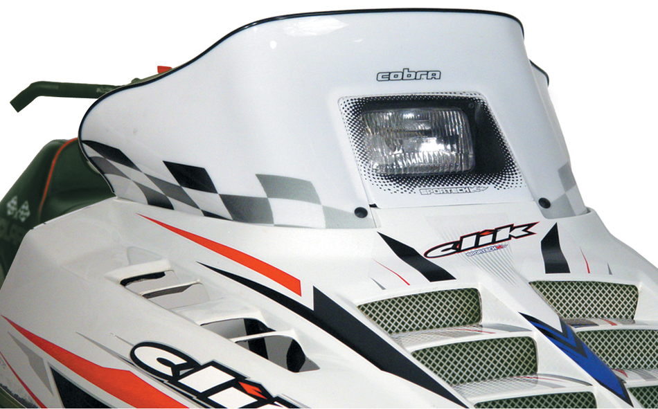 POWERMADD Windshield - 11.5" - White - Polaris 11123