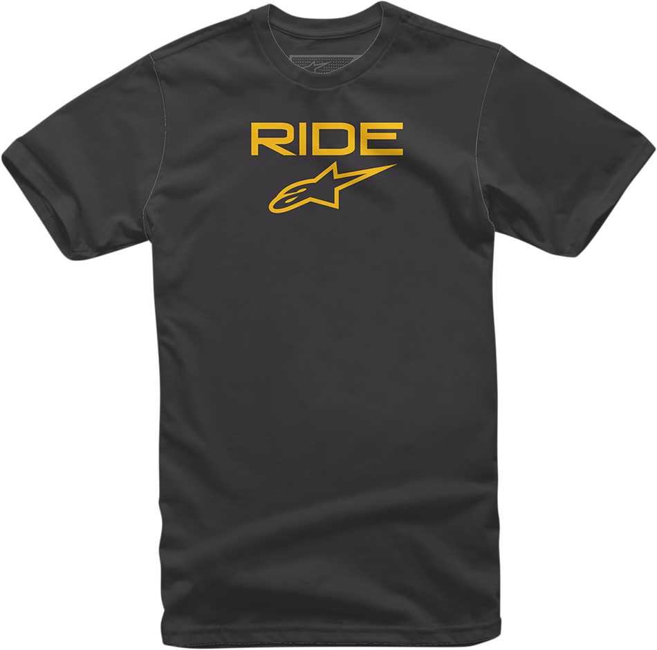 ALPINESTARS Ride 2.0 T-Shirt - Black/Yellow - Large 1038720001050L