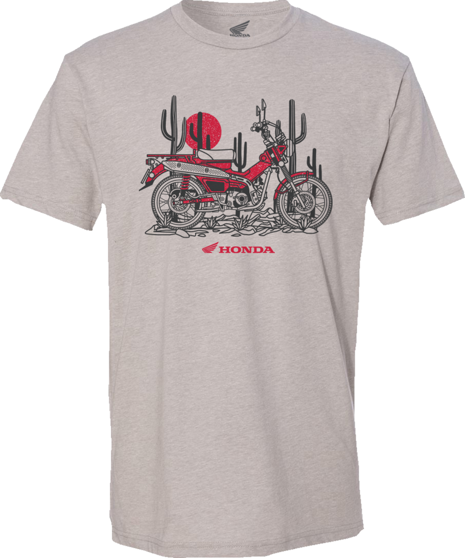 HONDA APPAREL Honda Trail 125 T-Shirt - Gray - Small NP21S-M2469-S