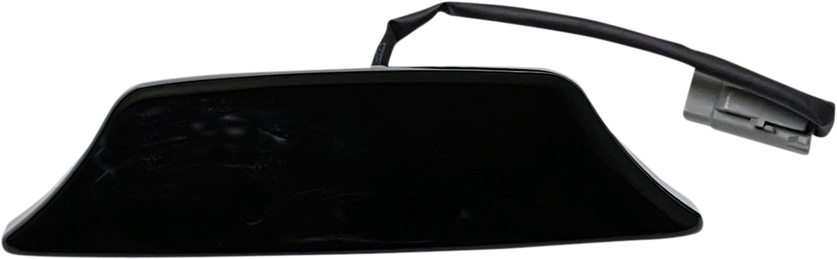 Tapa de repuesto LED CUSTOM DYNAMICS para conjunto de placa de matrícula - CVO - Negro CD-CVO-LEDTOP-B 