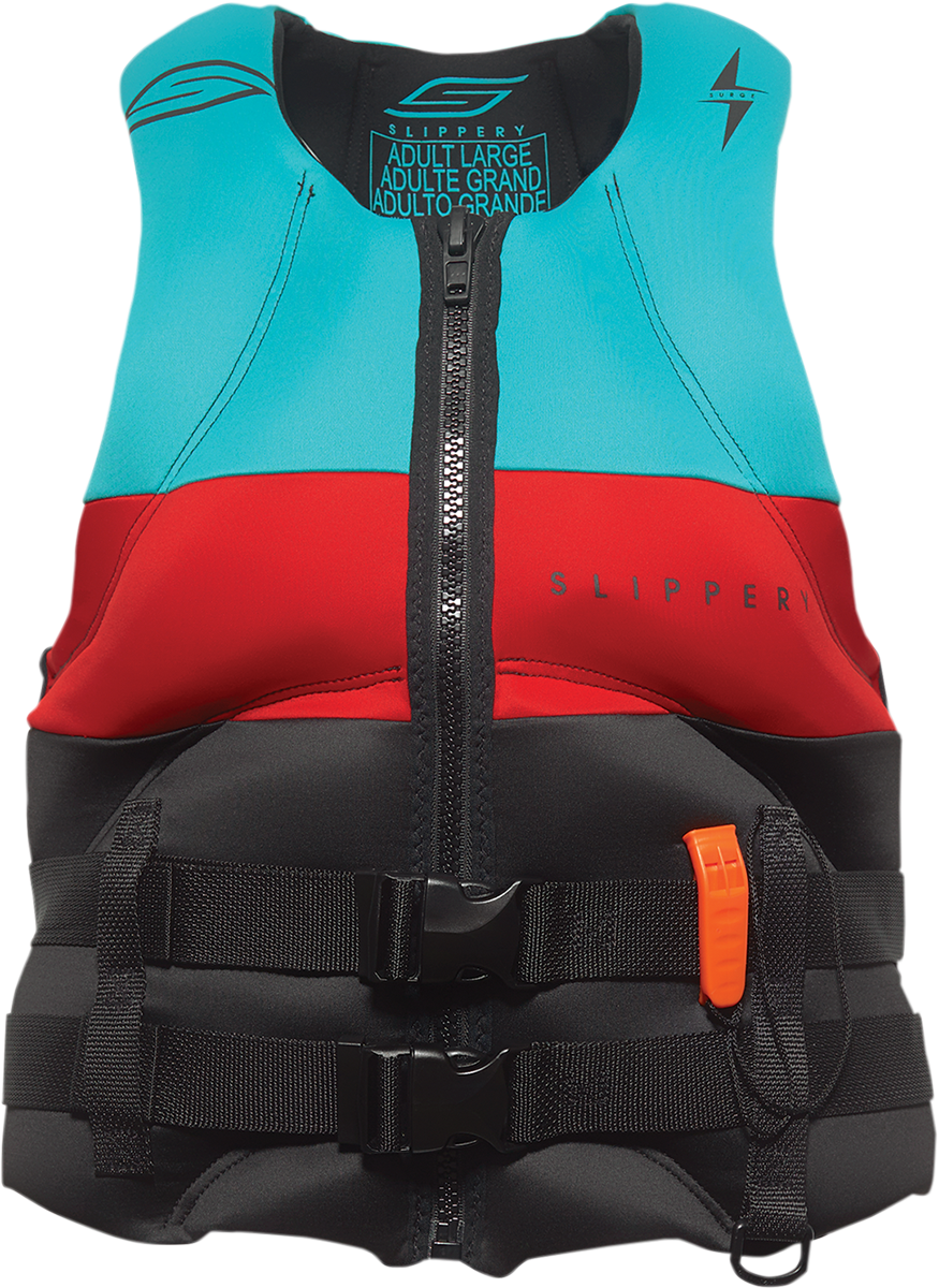 SLIPPERY Surge Neo Vest - Black/Aqua - 2XL 142414-50506021