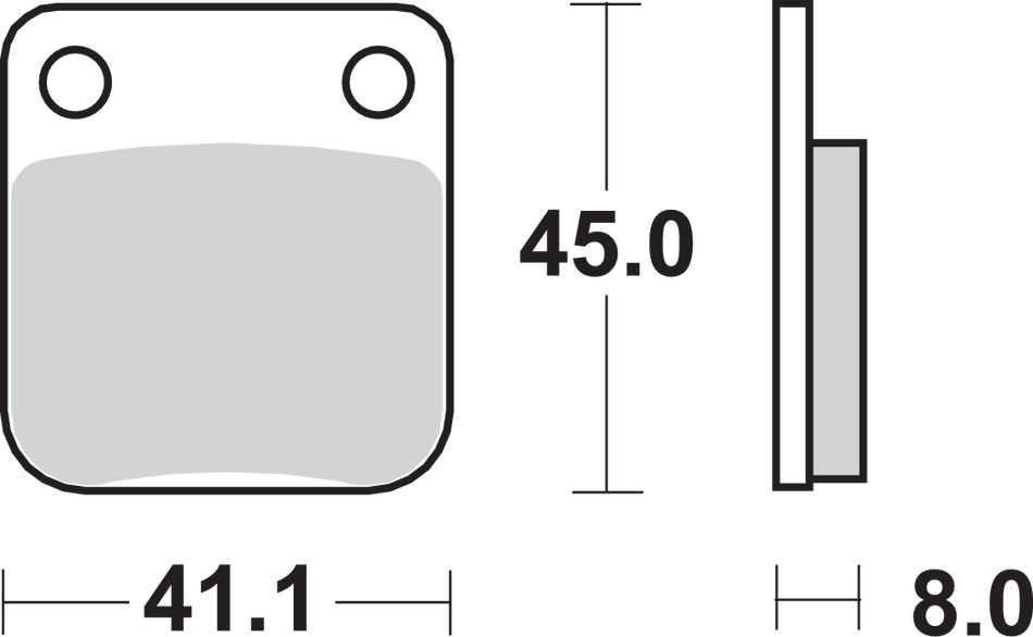 SBS HF Brake Pads 536HF