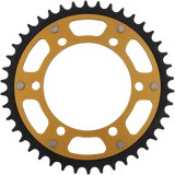 SUPERSPROX Stealth Rear Sprocket - 42 Tooth - Gold - Kawasaki/Yamaha/Suzuki RST-486-42-GLD