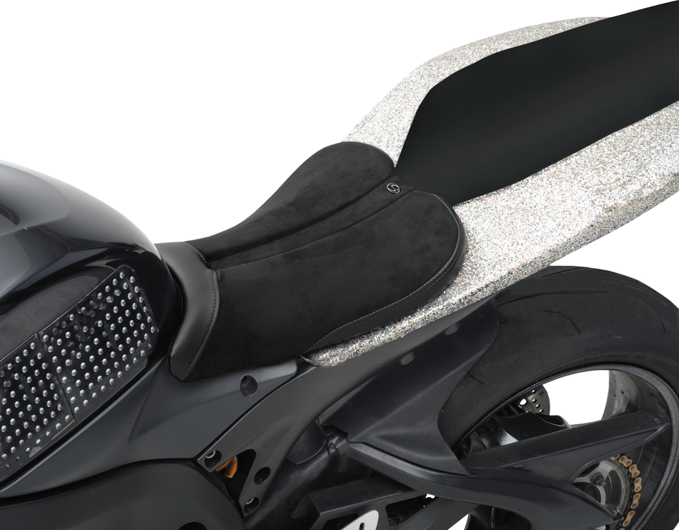 SADDLEMEN Gel Channel Sport Seat - Black - GSXR 600/750 0810-0808