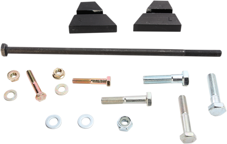 FETT BROTHERS Universal Repair Bracket Slide Rail Repair Kit - Metric - 10-1.5 x 290 mm long size ASRB2