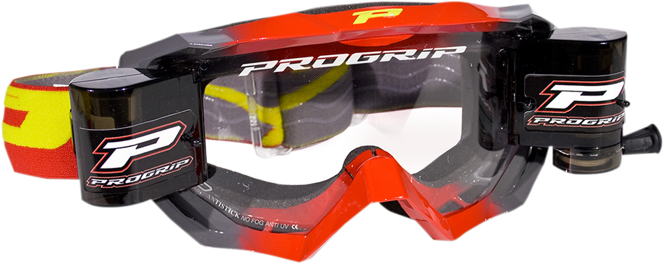 Gafas PRO GRIP Venom Roll Off - Rojo/Gris PZ3200ROROGR 