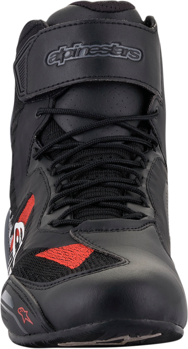 ALPINESTARS Faster-3 Rideknit® Shoes - Black/Gray/Red - US 10 2510319116510