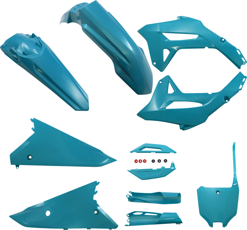 ACERBIS Standard Replacement Body Kit - Teal/Metallic CRF250R 2022-2023  / CRF450R 2021-2023  2858927441