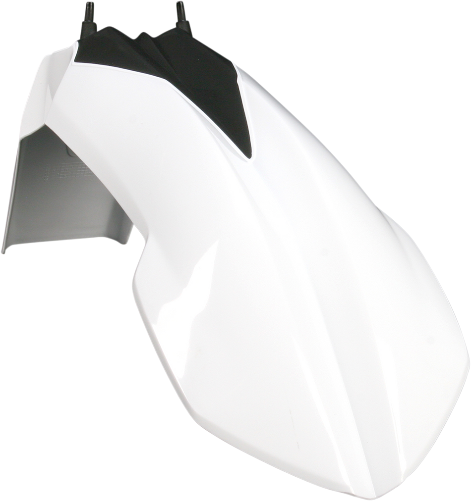 ACERBIS Front Fender - White/Black 2320830002