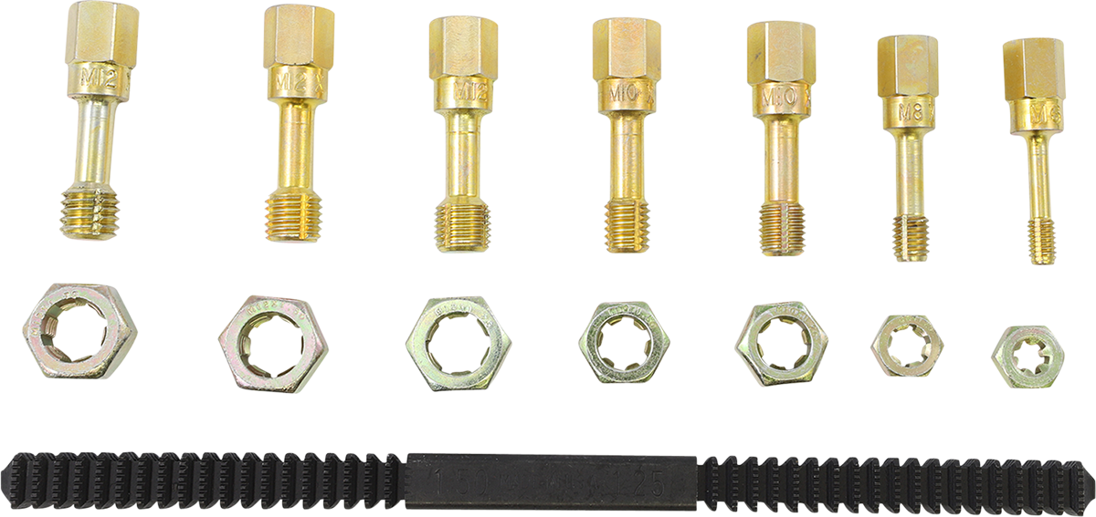 LANG TOOLS Kit de restauración de roscas - Métrico 2584 
