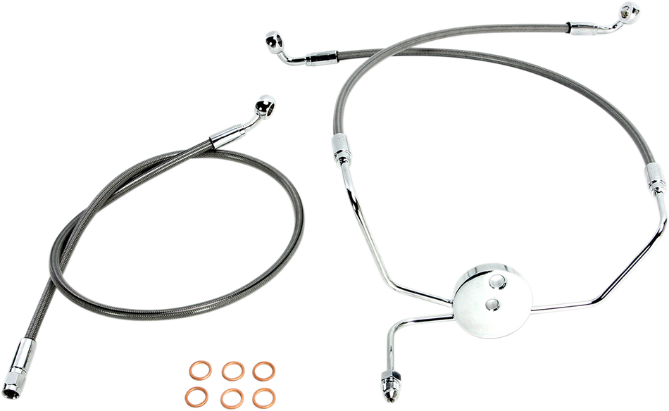 MAGNUM Brake Line - Front - XR - Stainless Steel SSC1304-31